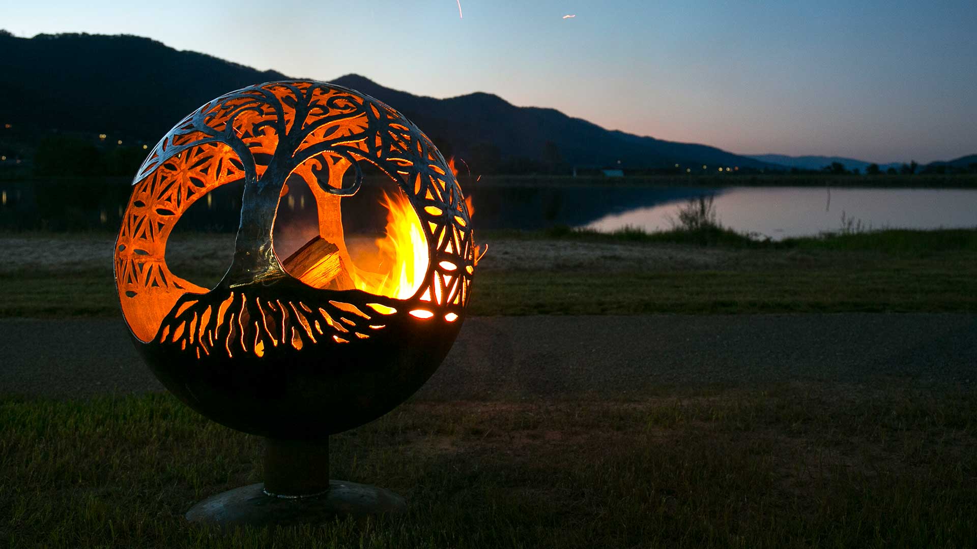 Spherical Fire Pit Archives Whipps, Ball Shaped Fire Pits